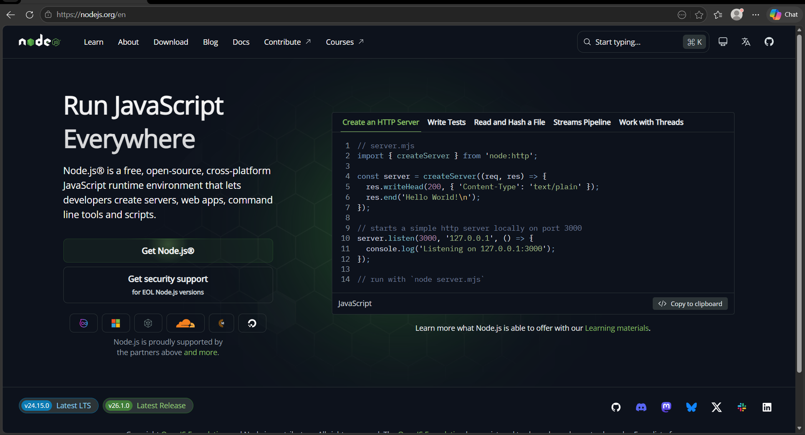 Instalasi Node JS